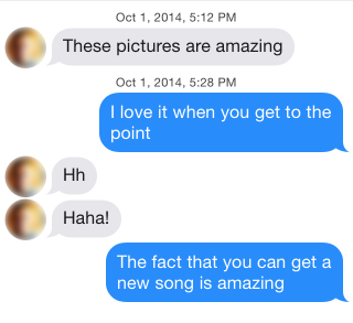 Illustration for article titled Using iOS 8’s QuickType on Tinder Will Not Get You Laid